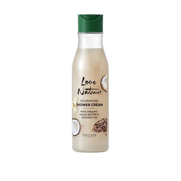 Nourishing Shower Cream with Organic Cacao Butter & Coconut Oil