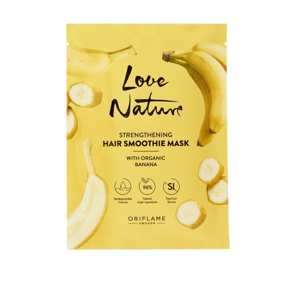 Strengthening Hair Smoothie Mask with Organic Banana